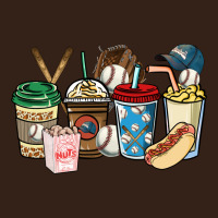 Baseball Coffee Cups Heavy Core Tee | Teevron