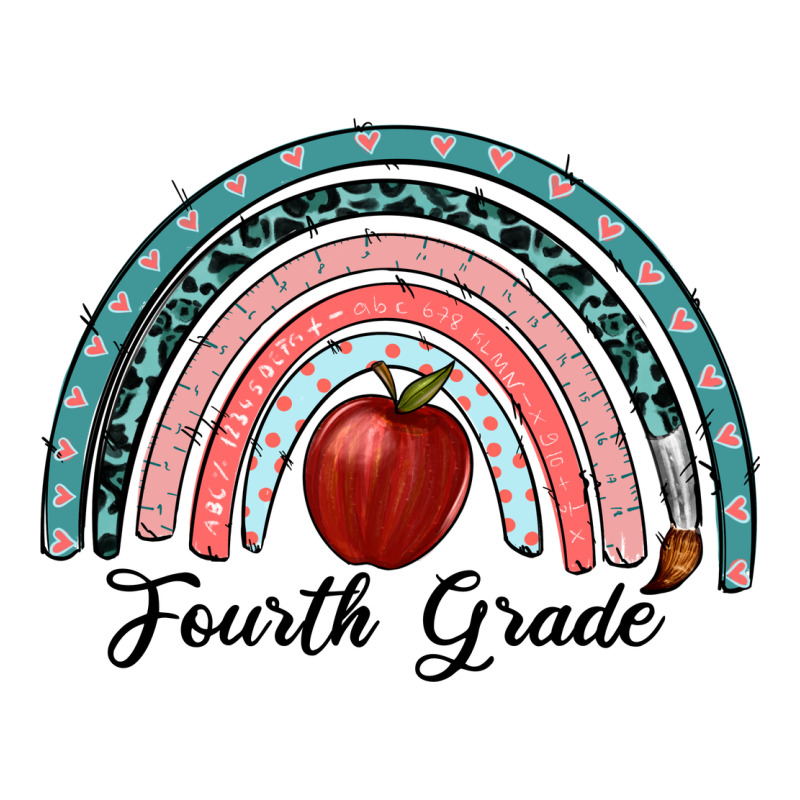 Fourth Grade Rainbow Premium Sweatshirt by RanaPortraitStore | Teevron
