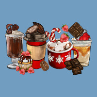 Chocolate Love Coffee Cups Urban Heavy Tee | Teevron