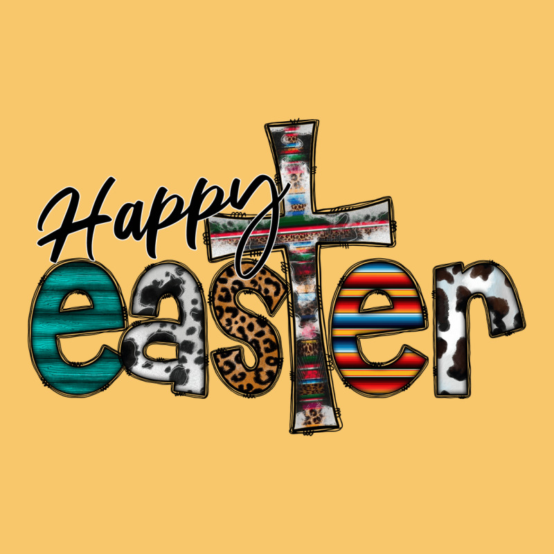Happy Easter Vintage Hoodie by CowhideDigitalArt | Teevron