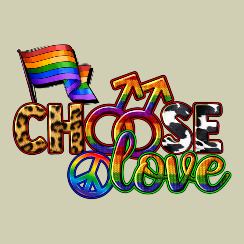 Western Choose Love Heavy Core Tee by CowGirlArtShop | Teevron