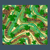St. Patrick's Day Shamrock Leopard Urban Hoodie | Teevron