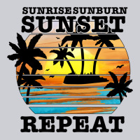Sunrise Sunburn Sunset Repeat Heavyweight Sweatshirt | Teevron