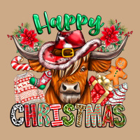 Happy Christmas Cow Vintage Hoodie | Teevron