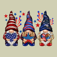 4th Of July Gnomies With Stars Heavy Core Tee | Teevron