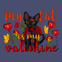 My Cat Is My Valentine Valentine's Day Vintage Tee | Teevron