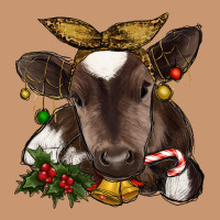 Christmas Baby Cow Heavyweight Hoodie | Teevron