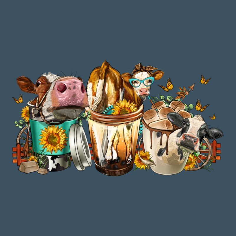 Cows And Coffee Urban Heavy Tee by FaDigitalArtStudio | Teevron