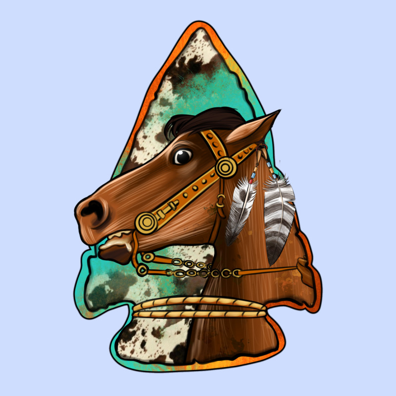 Horse Arrowhead Urban Heavy Tee by Jasminsmagicworld | Teevron