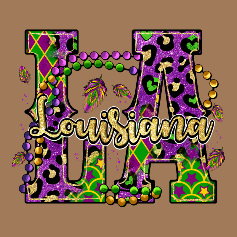Louisiana Mardi Gras Classic Tee by OliviaCreatesArt | Teevron
