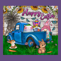 Happy Easter Truck Vintage Hoodie | Teevron