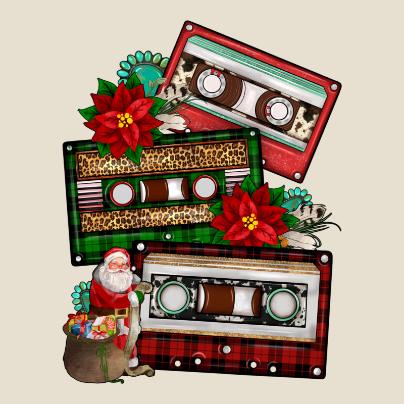 Christmas Cassette Gemstone Urban Heavy Tee by FaDigitalArtStudio | Teevron