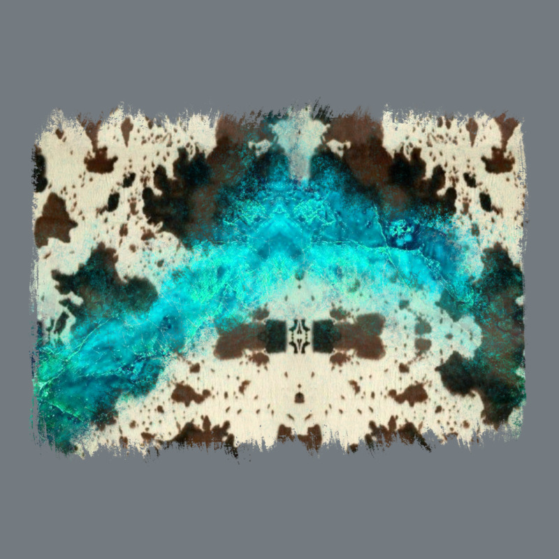 Turquoise, Cowhide Backgraund Heavyweight Sweatshirt by JahusDesignShop | Teevron
