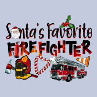 Santa's Favorite Firefighter Long Sleeve Tee | Teevron