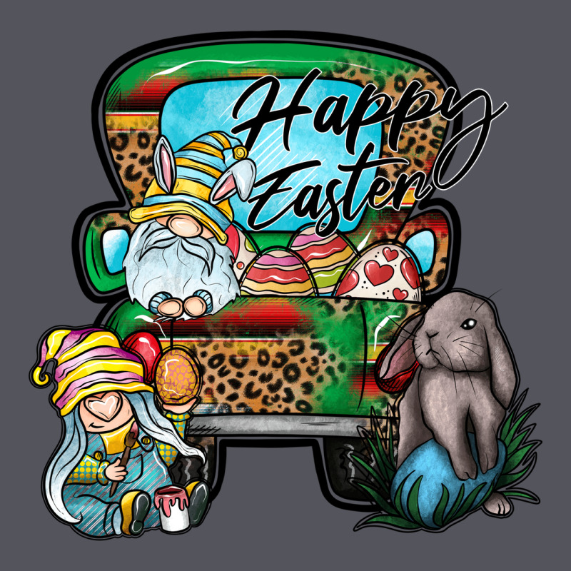 Happy Easter Vintage Hoodie by CowhideDigitalArt | Teevron