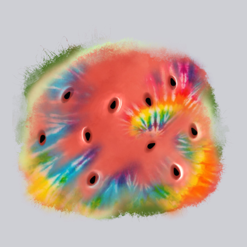 Tie Die Watermelon Heavyweight Sweatshirt by JahusDesignShop | Teevron