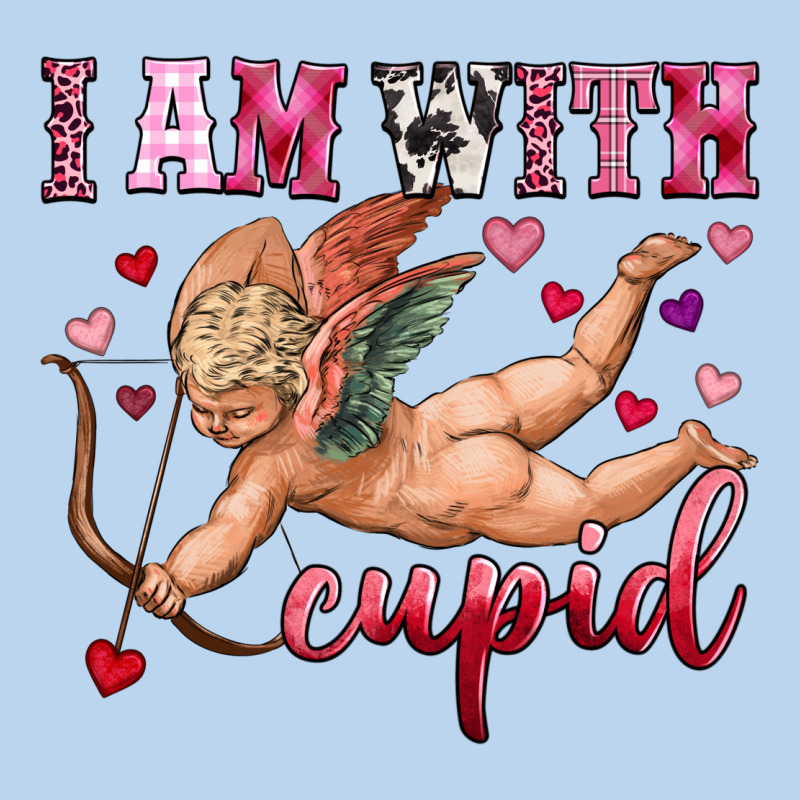 I Am With Cupid Classic Tee by OliviaCreatesArt | Teevron