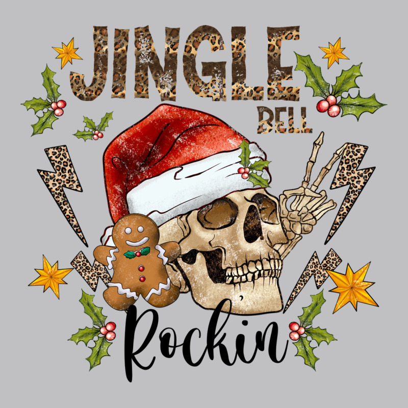 Jingle Bell Rock Black Long Sleeve Tee by CowhideDigitalArt | Teevron