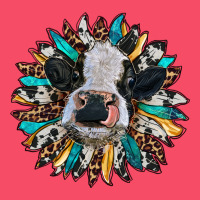 Baby Cow With Sunflower Premium Sweatshirt | Teevron
