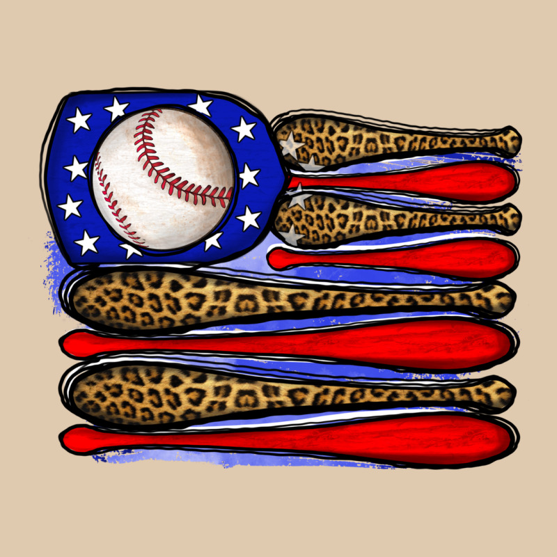 Leopard Baseball Flag3 Heavyweight Sweatshirt by JahusDesignShop | Teevron