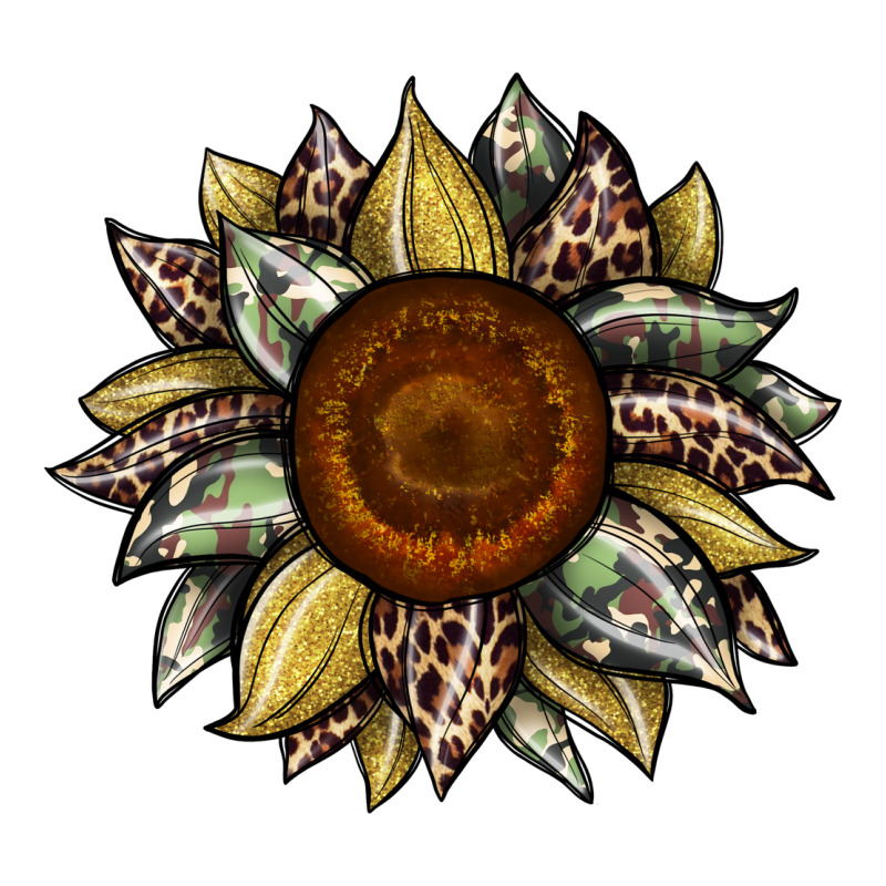 Sunflower Camouflage And Leopard 2 Zipper Hoodie by JahusDesignShop | Teevron