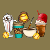 Softball Coffee Cups Premium Hoodie | Teevron