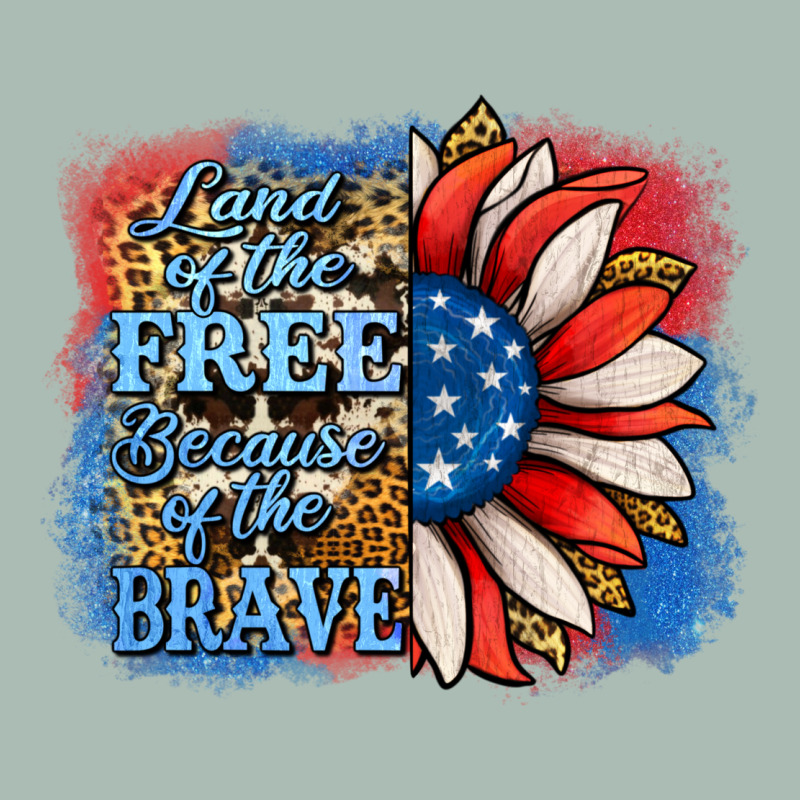 Patriotic Sunflower Land Of The Free Classic Tee by Jasminsmagicworld | Teevron