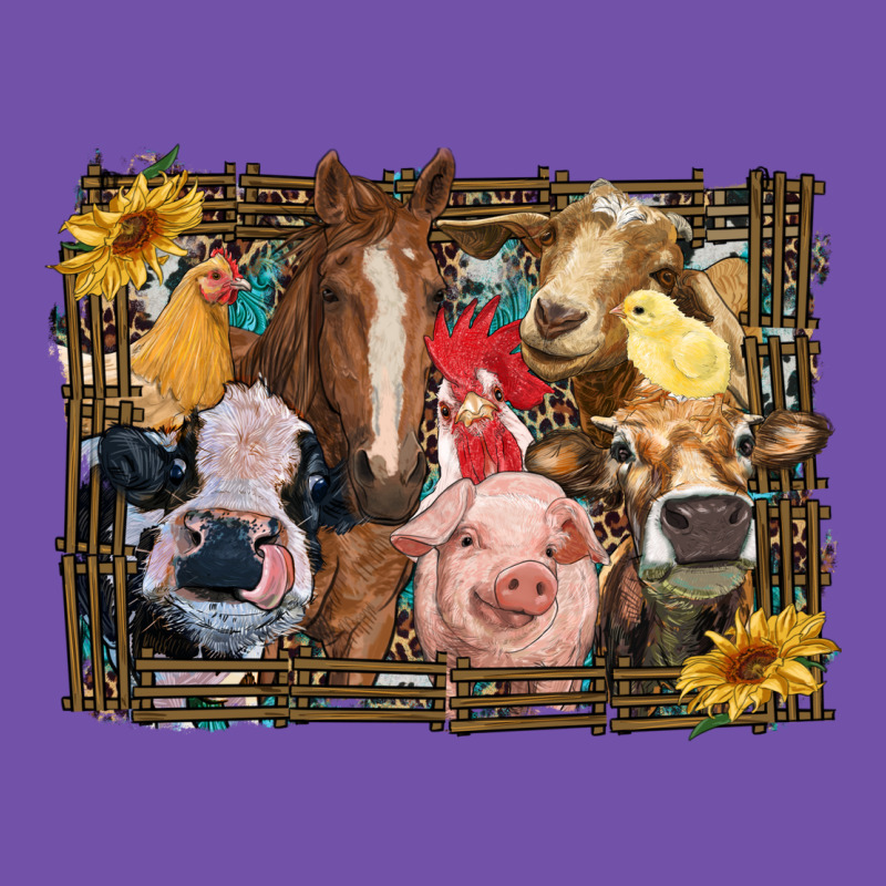 Western Farm Animals Premium Sweatshirt by RanaPortraitStore | Teevron