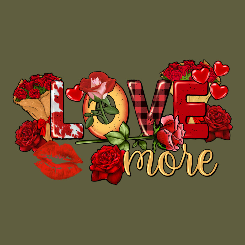 Love More Valentine's Day Vintage Tee by FaDigitalArtStudio | Teevron