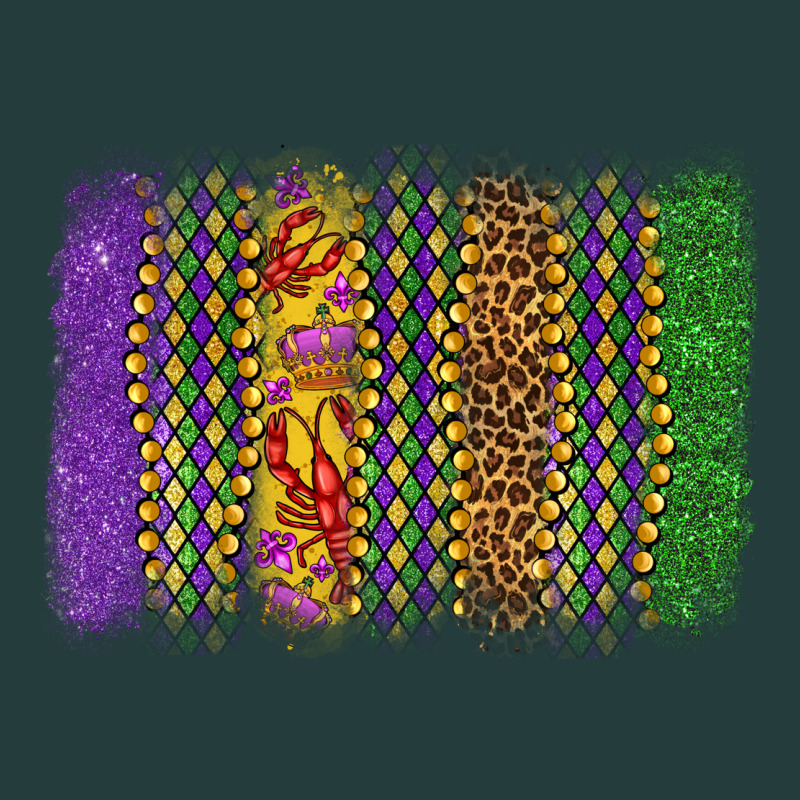 Mardi Gras Brushstroke Classic Tee by OliviaCreatesArt | Teevron