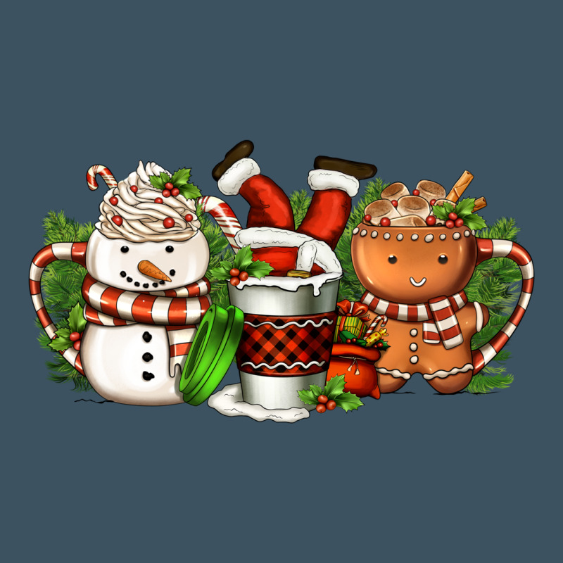 Christmas Coffee Cups Urban Heavy Tee by FaDigitalArtStudio | Teevron