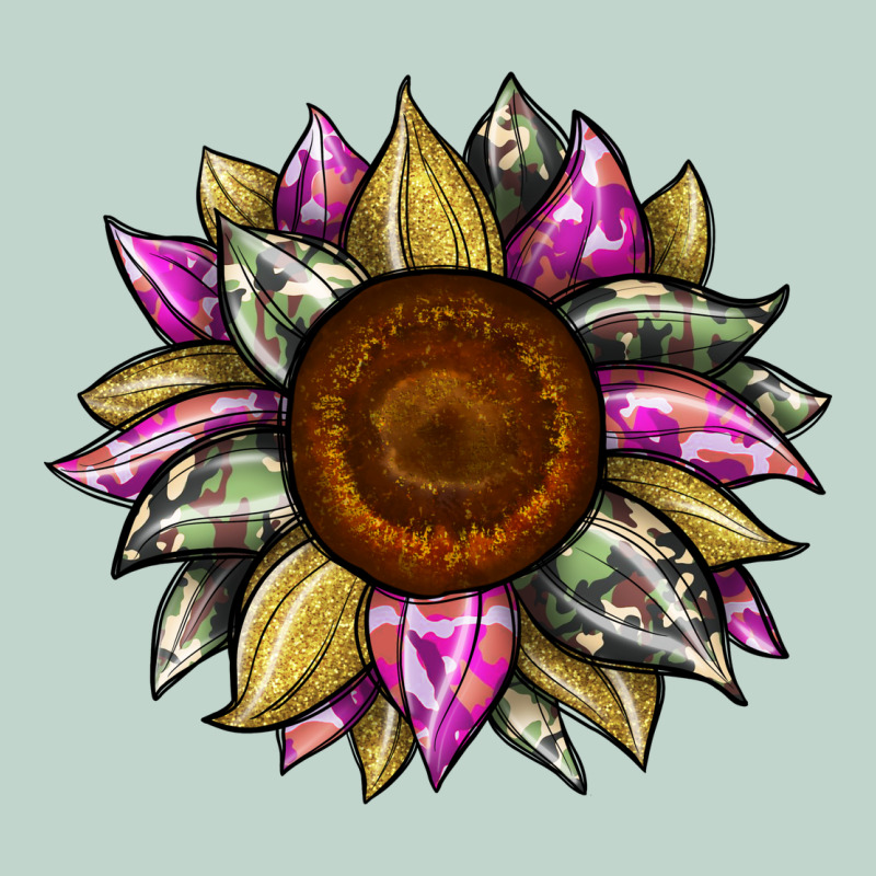 Sunflower Camouflage Zipper Hoodie by JahusDesignShop | Teevron