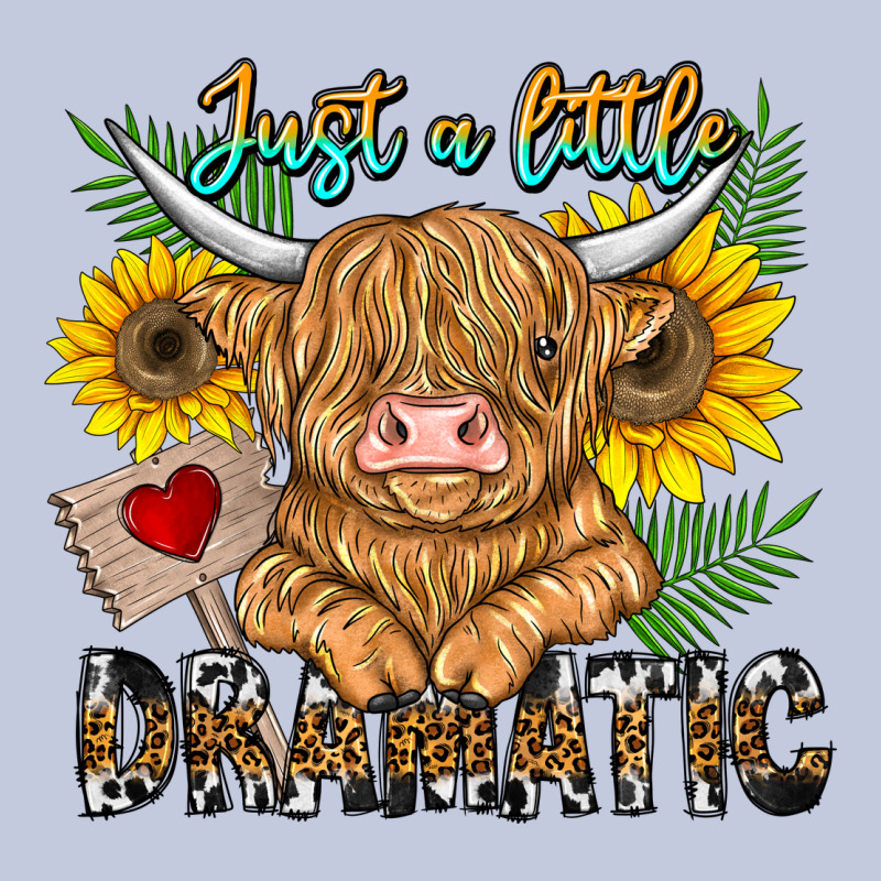 Just A Little Dramatic Long Sleeve Tee by CowhideDigitalArt | Teevron