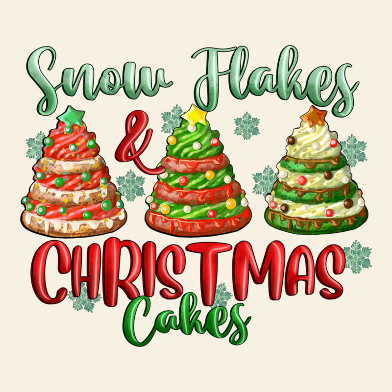 Snow Flakes And Christmas Cakes Vintage Tee by FaDigitalArtStudio | Teevron