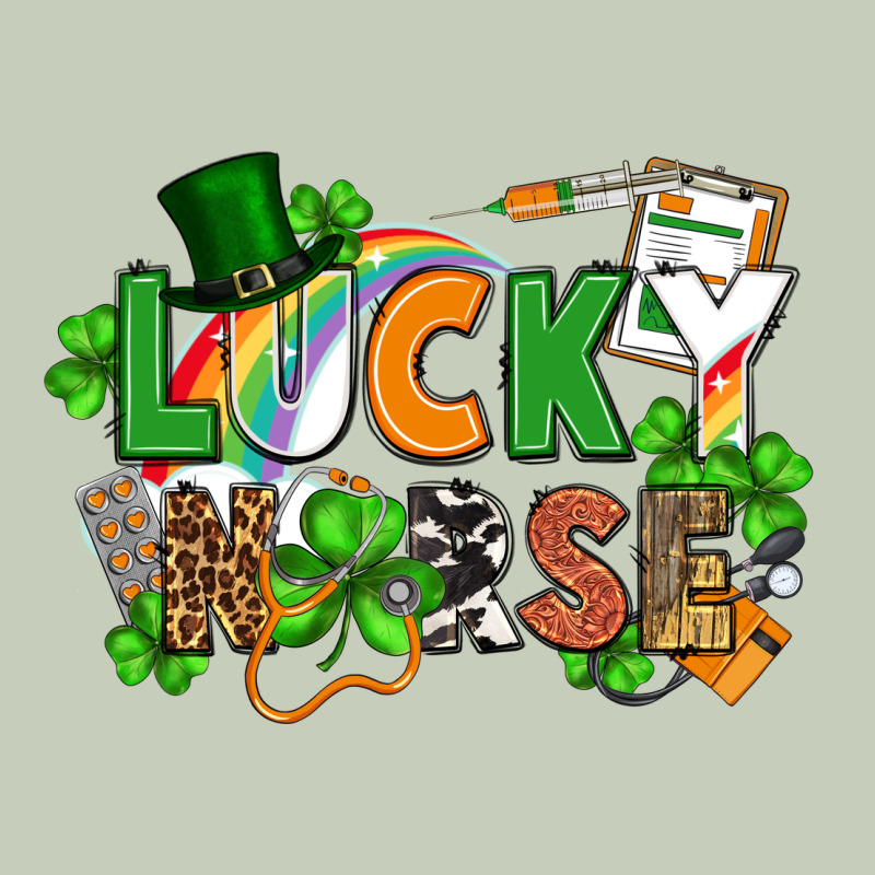 Lucky Nurse St. Patrick's Day Ladies Tee by FaDigitalArtStudio | Teevron