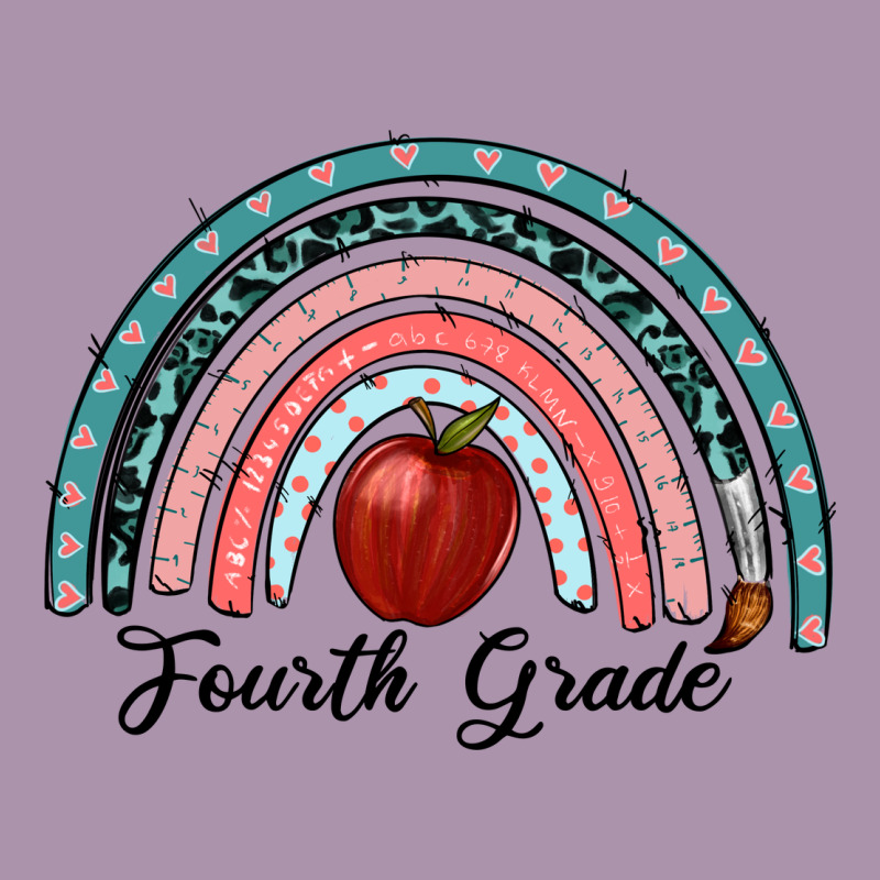 Fourth Grade Rainbow Heavyweight Hoodie by RanaPortraitStore | Teevron