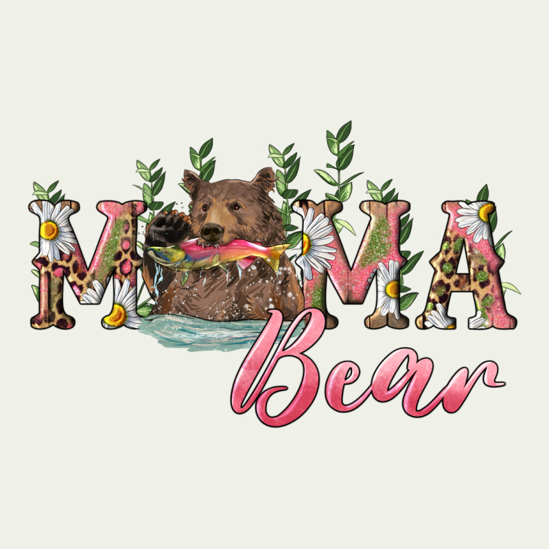 Mama Bear With Daisy Urban Heavy Tee by RanaPortraitStore | Teevron