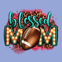 Blessed American Football Mom Lightbulb Letters Classic Tee | Teevron