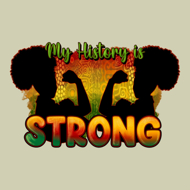 My History Is Strong Heavy Core Tee by HowdyJamesFarm | Teevron