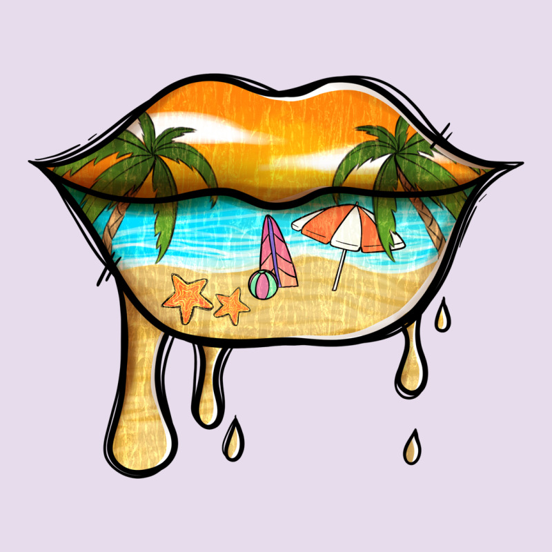 Beach Lips Premium Hoodie by Jasminsmagicworld | Teevron