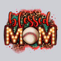Blessed Baseball Mom Lightbulb Letters Classic Tee | Teevron