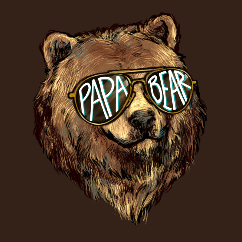 Papa Bear Heavy Core Tee by HowdyJamesFarm | Teevron