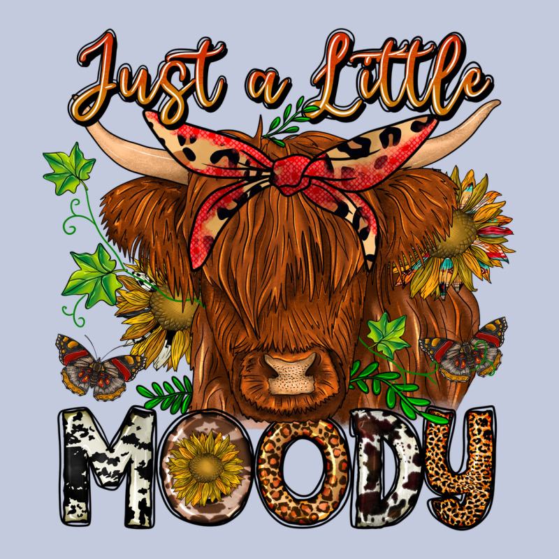 Just A Little Moody Long Sleeve Tee by CowhideDigitalArt | Teevron