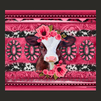 Pink Gemstone Baby Calf Western Valentines Day Heavy Core Tee | Teevron
