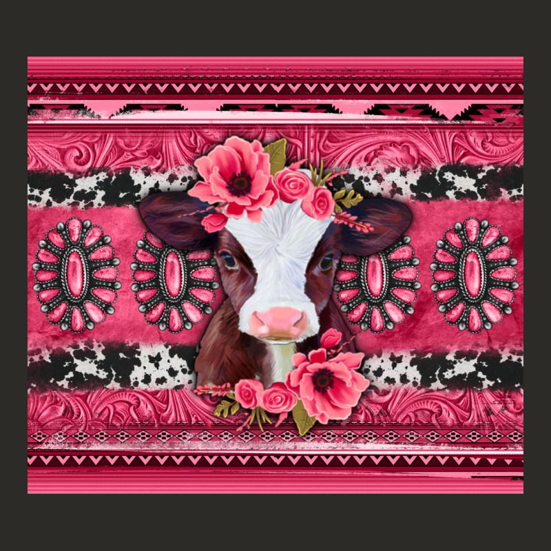 Pink Gemstone Baby Calf Western Valentines Day Heavy Core Tee by Jasminsmagicworld | Teevron