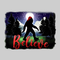 Bigfoot Believe Christmas Premium Tee | Teevron