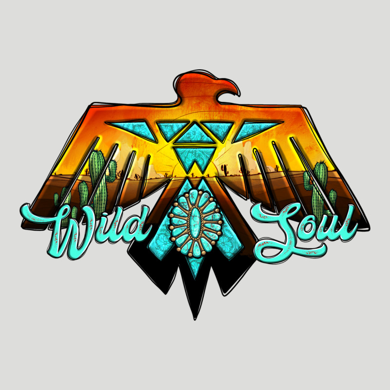 Thunderbird Wild Soul Zipper Hoodie by JahusDesignShop | Teevron