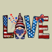 4th Of July Love Gnome Heavy Core Tee | Teevron