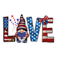 4th Of July love gnome | Teevron
