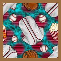 Baseball  Uniform With Turquoise Gemstone Seamless Pattern Vintage Tee | Teevron